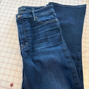 Lucky Brand Deep Blue Wide Leg Jeans